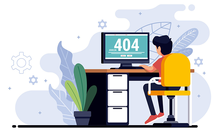 Error 404 Not Found Solution With Bootstrap Theme For HTML