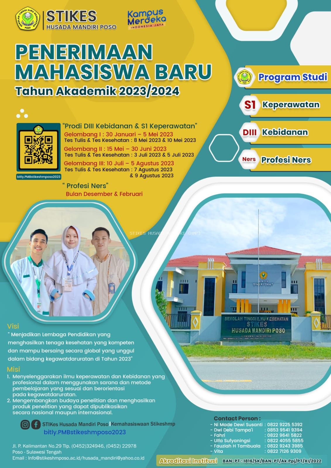 Penerimaan Mahasiswa Baru Tahun Akademik 2023/2024